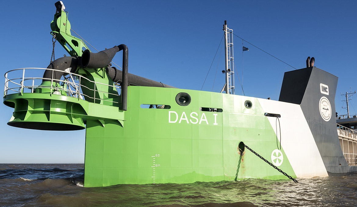 DASA, dragado puerto de San Pedro