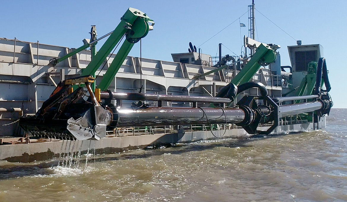 DASA, dragado puerto buenos aires, draga de succion por arrastre